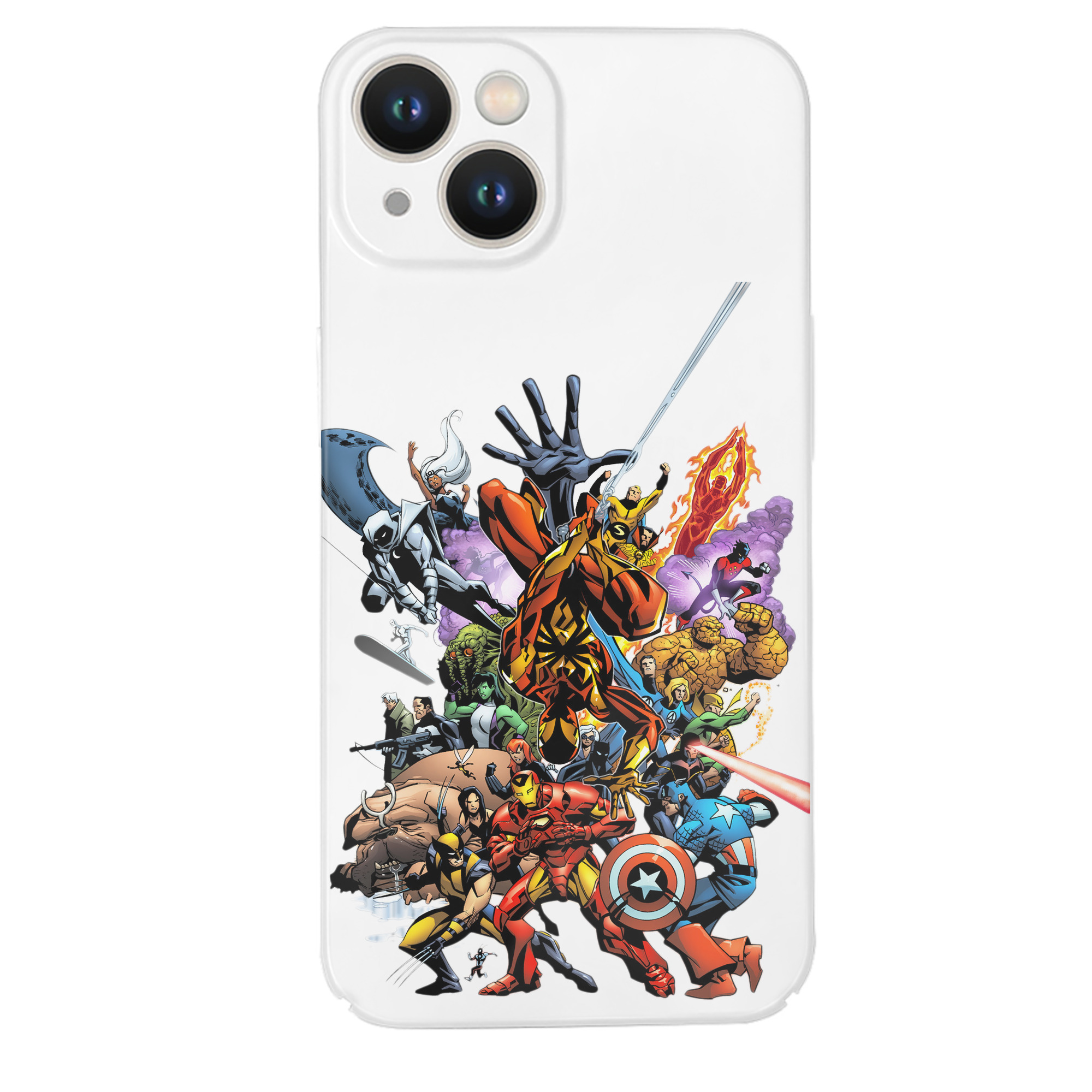 （画像用） アベンジャーズ The Avengers 【iPhone 14シリーズ対応】ハードケース
